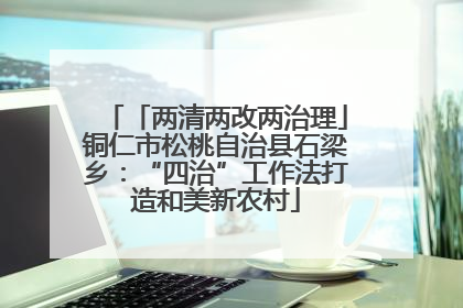 「两清两改两治理」铜仁市松桃自治县石梁乡：“四治”工作法打造和美新农村