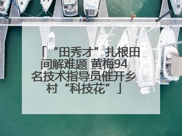 “田秀才”扎根田间解难题 黄梅94名技术指导员催开乡村“科技花”