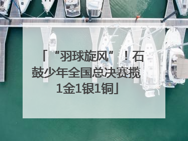 “羽球旋风”！石鼓少年全国总决赛揽1金1银1铜
