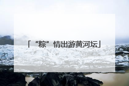 “粽”情出游黄河坛