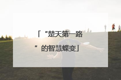 “楚天第一路”的智慧蝶变