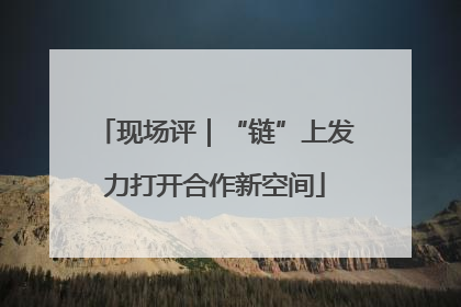 现场评｜“链”上发力打开合作新空间