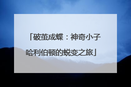 破茧成蝶：神奇小子哈利伯顿的蜕变之旅