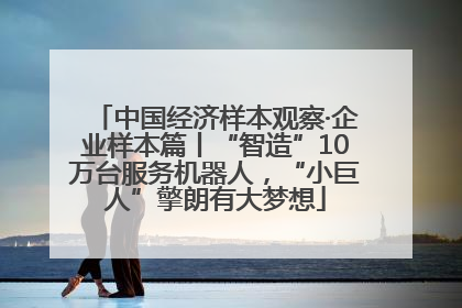 中国经济样本观察·企业样本篇丨“智造”10万台服务机器人，“小巨人”擎朗有大梦想
