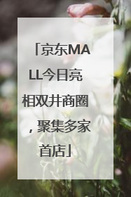 京东MALL今日亮相双井商圈，聚集多家首店