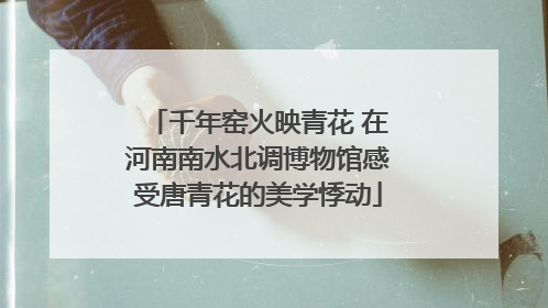千年窑火映青花 在河南南水北调博物馆感受唐青花的美学悸动