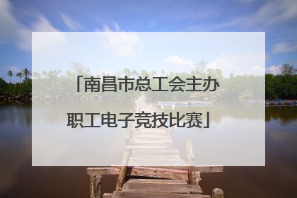 南昌市总工会主办职工电子竞技比赛