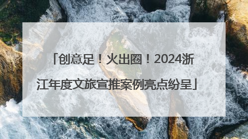 创意足!火出圈!2024浙江年度文旅宣推案例亮点纷呈