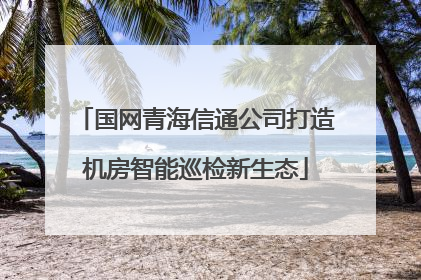 国网青海信通公司打造机房智能巡检新生态