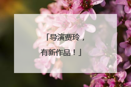 导演贾玲，有新作品！