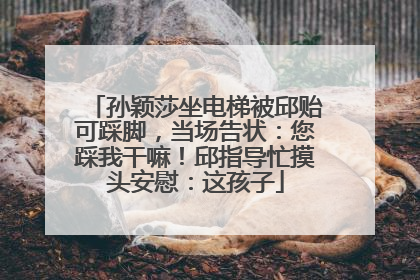 孙颖莎坐电梯被邱贻可踩脚，当场告状：您踩我干嘛！邱指导忙摸头安慰：这孩子
