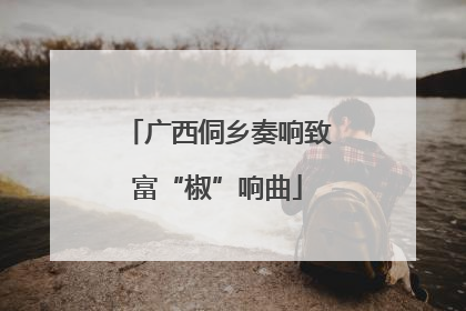 广西侗乡奏响致富“椒”响曲