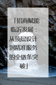 招商赋能临沂发展：从顶层设计到精准服务的全链条突破