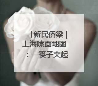新民侨梁｜上海嗦面地图：一筷子夹起多国风味