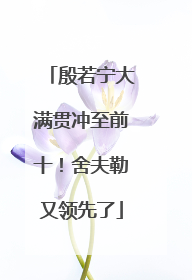 殷若宁大满贯冲至前十!舍夫勒又领先了