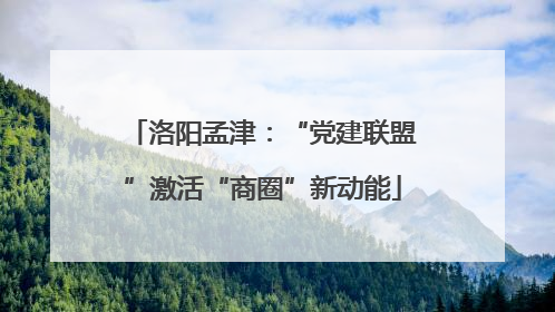 洛阳孟津：“党建联盟”激活“商圈”新动能