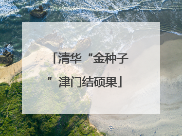 清华“金种子”津门结硕果