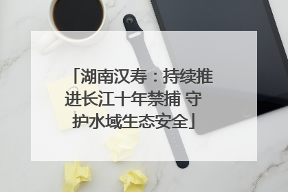 湖南汉寿：持续推进长江十年禁捕 守护水域生态安全