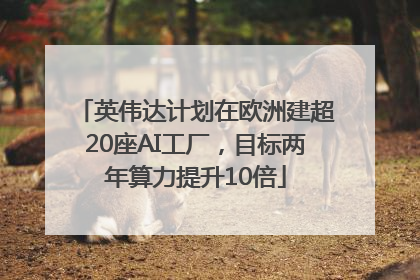 英伟达计划在欧洲建超20座AI工厂，目标两年算力提升10倍