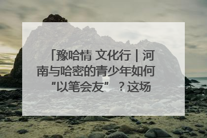 豫哈情 文化行｜河南与哈密的青少年如何 “以笔会友”？这场书画展藏着答案