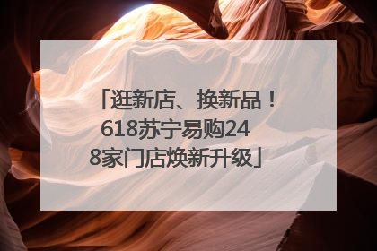 逛新店、换新品！618苏宁易购248家门店焕新升级