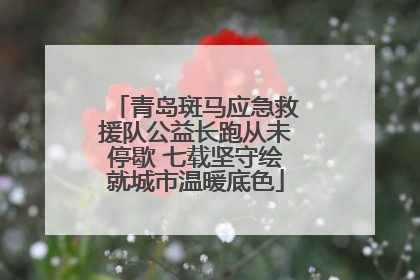 青岛斑马应急救援队公益长跑从未停歇 七载坚守绘就城市温暖底色