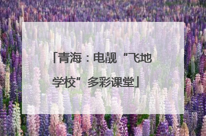青海：电靓“飞地学校”多彩课堂