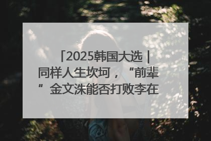 2025韩国大选｜同样人生坎坷，“前辈”金文洙能否打败李在明“逆风翻盘”？